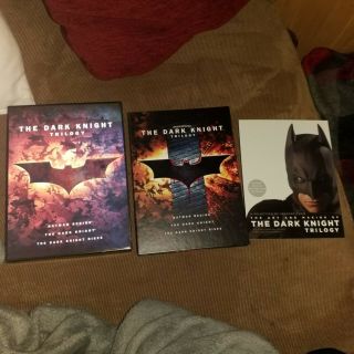 The Dark Knight Trilogy (dvd 3 - Disc Set),  Rare Book