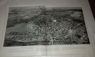 RARE 1939 Views of The York Worlds Fair Souvenir Book 3
