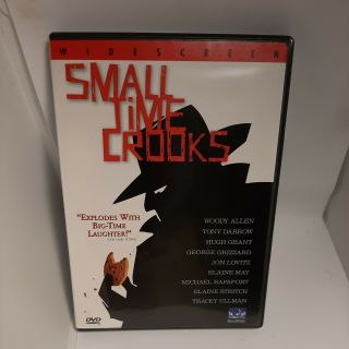 Small Time Crooks (dvd W/insert) Rare Oop 2000 Woody Allen Comedy Tracey Ullman