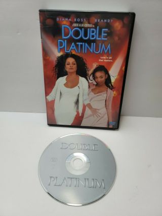 Double Platinum Rare Oop Dvd Diana Ross Brandy Ed Lover 2007