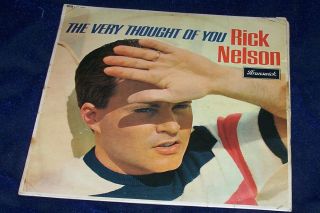 Rick Nelson Lp The Very Thought Of You   Rare