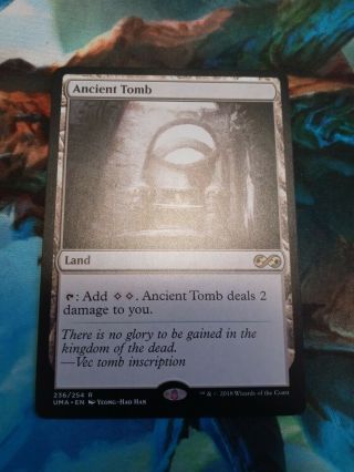 Mtg 1x Ancient Tomb Nm/m Ultimate Masters