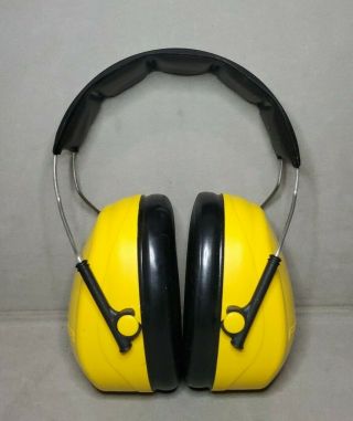 Rare Peltor Hearing Protection Headset Airsoft Yellow