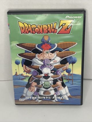 Dragon Ball Z - Namek: The Ginyu Force (dvd,  1999) Rare With Insert Oop A1