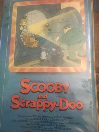 Scooby Vhs Worldvision 1984 Clam Rare Scooby - Doo Hanna - Barbera