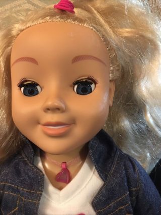 My Friend Cayla 18 " Bluetooth Interactive Doll Speaks English Or Spanish Rare