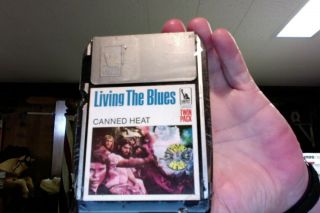 Canned Heat - Living The Blues - Twin Pack - 8 Track Tape - Rare?
