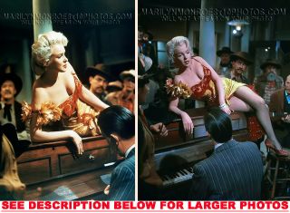 Marilyn Monroe River Of (2) Rare 5x7 Photos