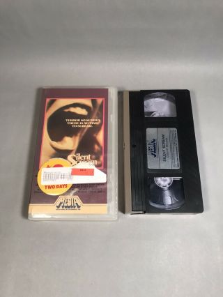Silent Scream VHS Rare Horror 1982 Media Home Entertainment Release 2