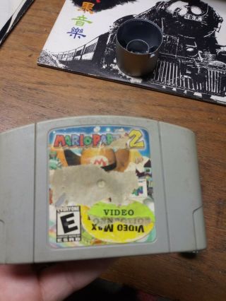 Mario Party 2 Nintendo 64 N64 - Authentic And Cleaned Rare