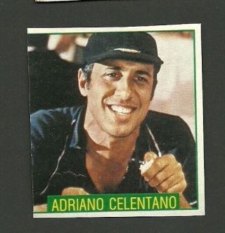 Adriano Celentano Rare Card From Germany