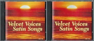 Norman Luboff Choir Velvet Voices Satin Songs 1993 Sony/good Music 2cd Rare/oop