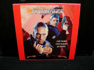 Firepower (1993) Rare Laserdisc Ultimate Warrior