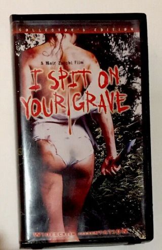 I Spit On Your Grave (vhs,  1999) Rare Anchor Bay Clam Shell Horror Cult