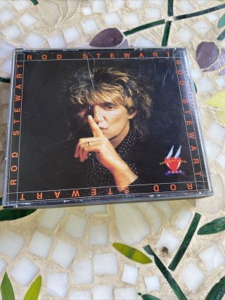 1992 Rod Stewart Vagabond Heart Tour Cd And Video Cd Rare