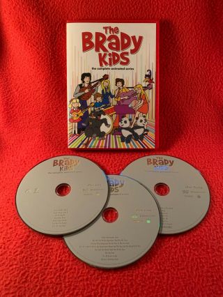 The Brady Kids The Complete Animated Series Dvd 3 - Disc Set Rare Region 1 Usa