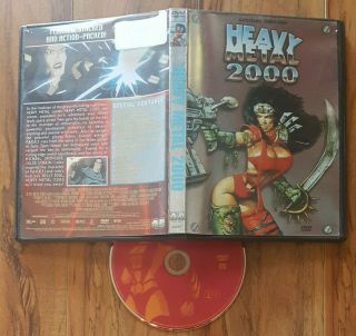 /1006\ Heavy Metal 2000 Special Edition Dvd (columbia / Sony) Rare & Oop