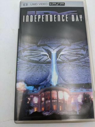 Independence Day (1996 Umd) Psp Rare Will Smith,  Jeff Goldblum