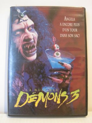 Night Of The Demons 3 (dvd,  2008,  Canadian) Horror,  Slasher,  Rare Oop,  English,  French