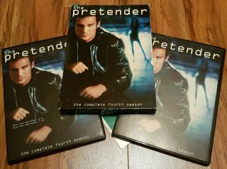 /2038\ The Pretender Complete Fourth 4th Season 4 - Disc Dvd W/ Slipbox Rare & Oop