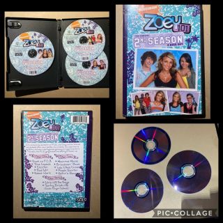 Zoey 101 - The Complete Second Season Two 2 (3 - Disc Set) Dvd Rare &