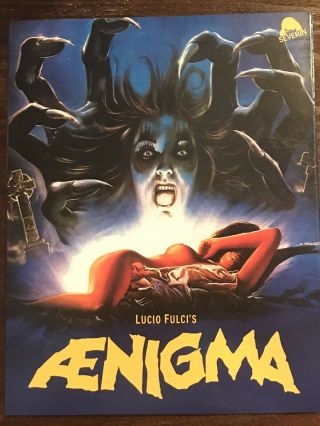 Aenigma Limited Edition Blu - Ray Cd 2 Disc,  Slipcover Rare Oop Severin