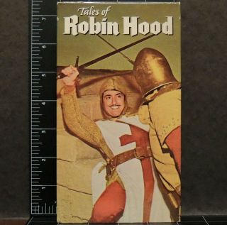 Tales Of Robin Hood B/w Vhs 1951 Robert Clarke Rare Classic Adventure Burbank