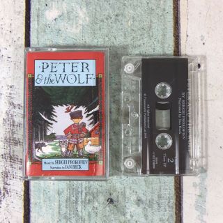 PROKOFIEV Peter And The Wolf Cassette Tape RARE Uk Stereo Tape Vintage 3
