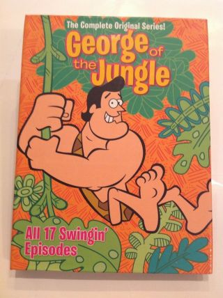 George Of The Jungle Dvd 2 - Disc Set Complete Series Oop Rare Classic Tv