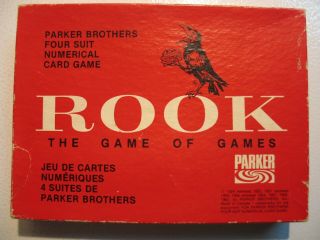 Vintage Rook Cards Game 1963 Rare Canadian Variation English & French