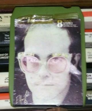 Elton John Caribou 8 - Track Tape Rare Uk Import