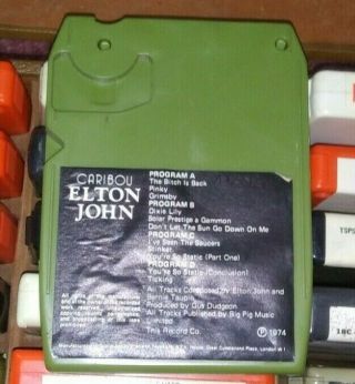 ELTON JOHN Caribou 8 - track tape RARE UK IMPORT 2