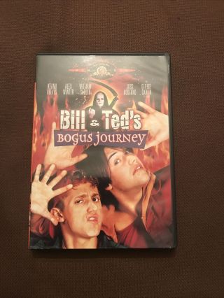 Bill And Teds Bogus Journey (dvd 2001) Keanu Reeves,  Alex Winters Rare & Oop Htf