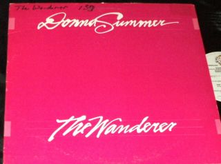 Donna Summer The Wanderer 12 " Record Rare Disco Promo 1980
