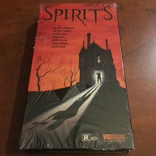 Spirits Aka Deadly Spirits (vhs,  1990) Rare Vidmark Horror,  Demons