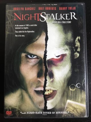 Nightstalker (dvd,  2003) Rare Oop Serial Killer Movie,  Richard Ramirez