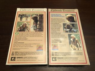 Sid & Marty Krofft ' s Bigfoot and Wildboy Volume 1 & 2 - VHS - RARE 2