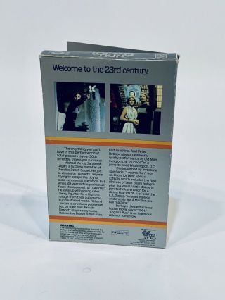 Logan ' s Run (VHS 1981) Very Rare 3