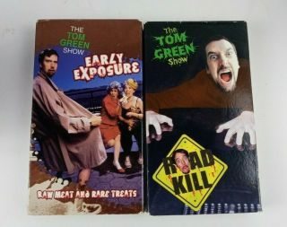 The Tom Green Show Vhs Early Exposure Raw Meat And Rare Treats,  Road Kill