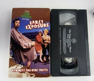 The Tom Green Show VHS Early Exposure Raw Meat And Rare Treats,  Road Kill 3