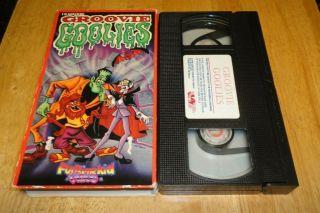 Groovie Goolies (vhs,  1989) Funtime Kid Videos - Rare Animated Music Horror