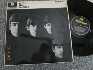 The Beatles.  With The Beatles.  Rare 1963 Mono Uk Pressing.  Pmc 1206