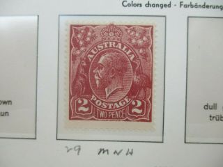 Kgv Stamps: Single Watermark Mnh - Rare (g141)