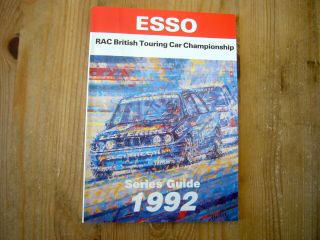 British Touring Car Championship Series Guide 1992,  Near -,  Rare &