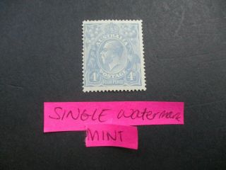 Kgv Stamps: Single Watermark - Rare - Must Have (t761)