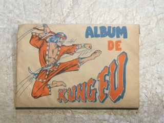 Rare Bruce Lee & Abe Brown Black Tiger 1970 Card Jeet Kune Do Album De Kung - Fu