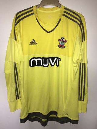 Southampton Rare 2015 Goalkeeper Football Shirt Jersey Adidas Size Xl