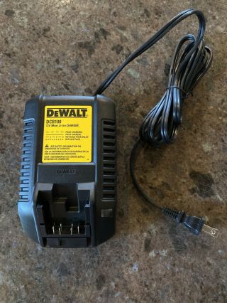 Dewalt Dcb100 12v (max) Li - Ion Battery Charger — Rarely