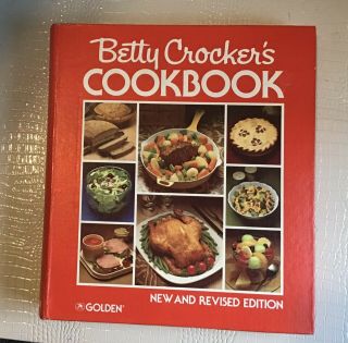 Vintage 1978 Betty Crocker Cookbook - Rare 2nd Printing,  Golden Press,  Recipes