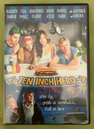 Ten Inch Hero Dvd Like Canada Rare Oop Sean Patrick Flanery 10
